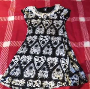 Rat baby ouija dress with white collar 🖤